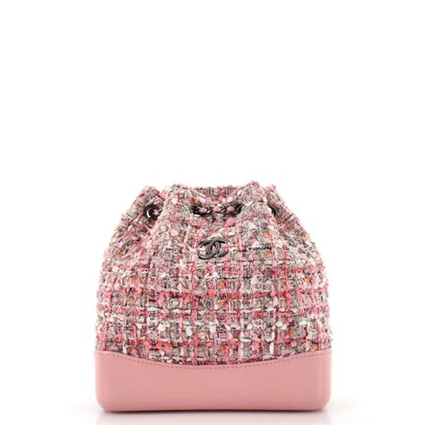 chanel gabrielle backpack pink 2018